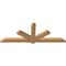 Ekena Millwork Kennewick Timber Gable Bracket, Western Red Cedar, 84"W x 31"H x 3 1/2"D x 5 1/2"F, 9/12 Pitch GBW084X31X0406KEN00SWR - alternate 5